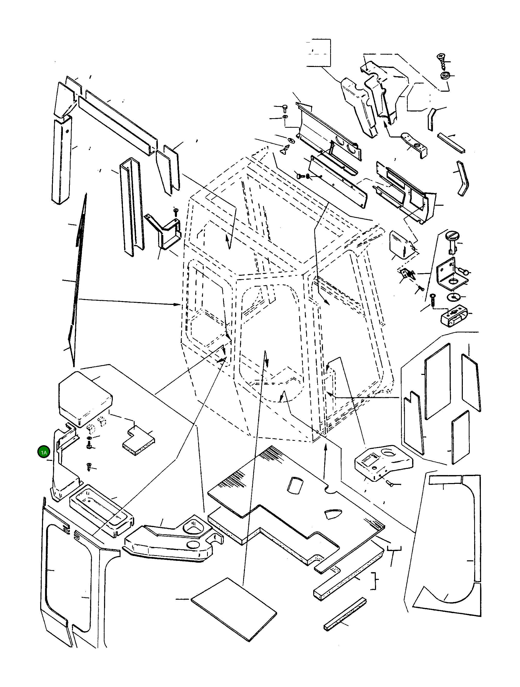Депо 4203013M1 Komatsu