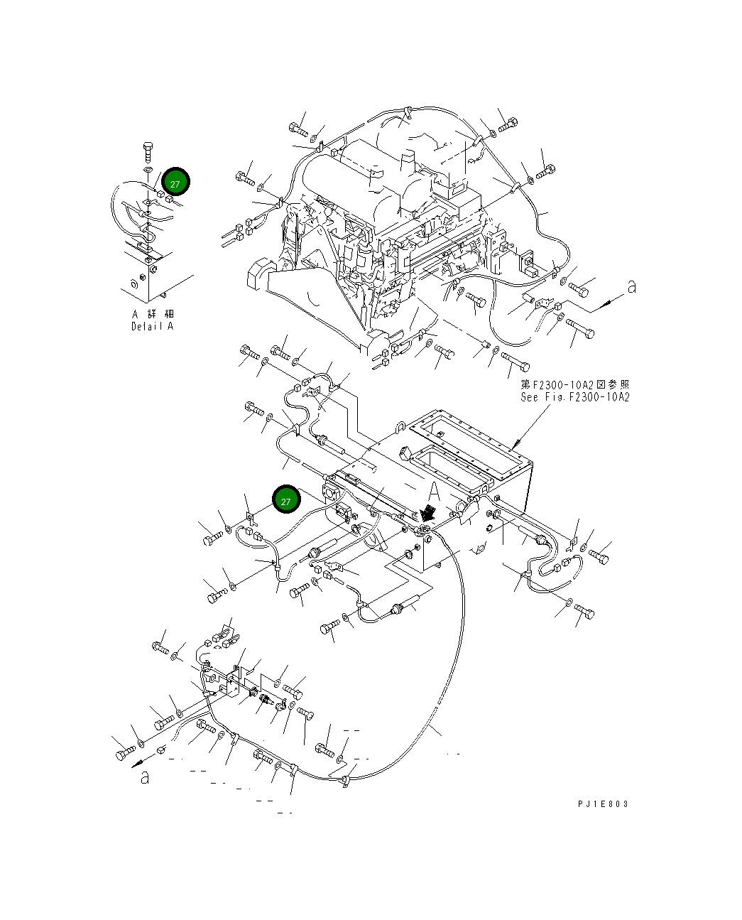 Жгут проводов 198-06-51620 Komatsu