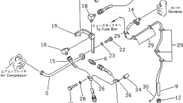 Кронштейн 569-87-31120 Komatsu