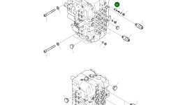 Золотник 426-00168 Komatsu