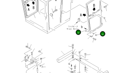 Замок 23B-950-5130 Komatsu