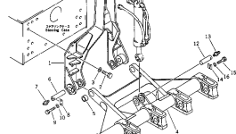Палец 114-72-21870 Komatsu
