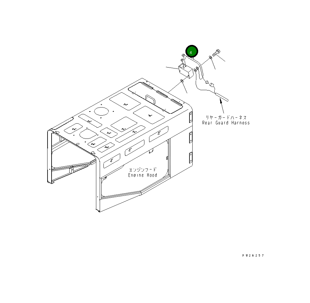 Жгут проводов 426-06-12491 Komatsu