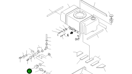 Бобышка 258-80-35560 Komatsu