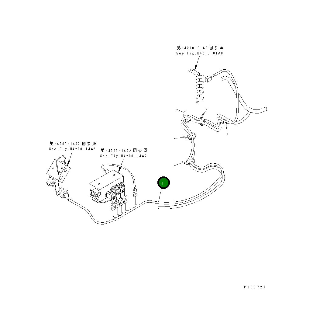 Жгут проводов 425-S99-2233 Komatsu