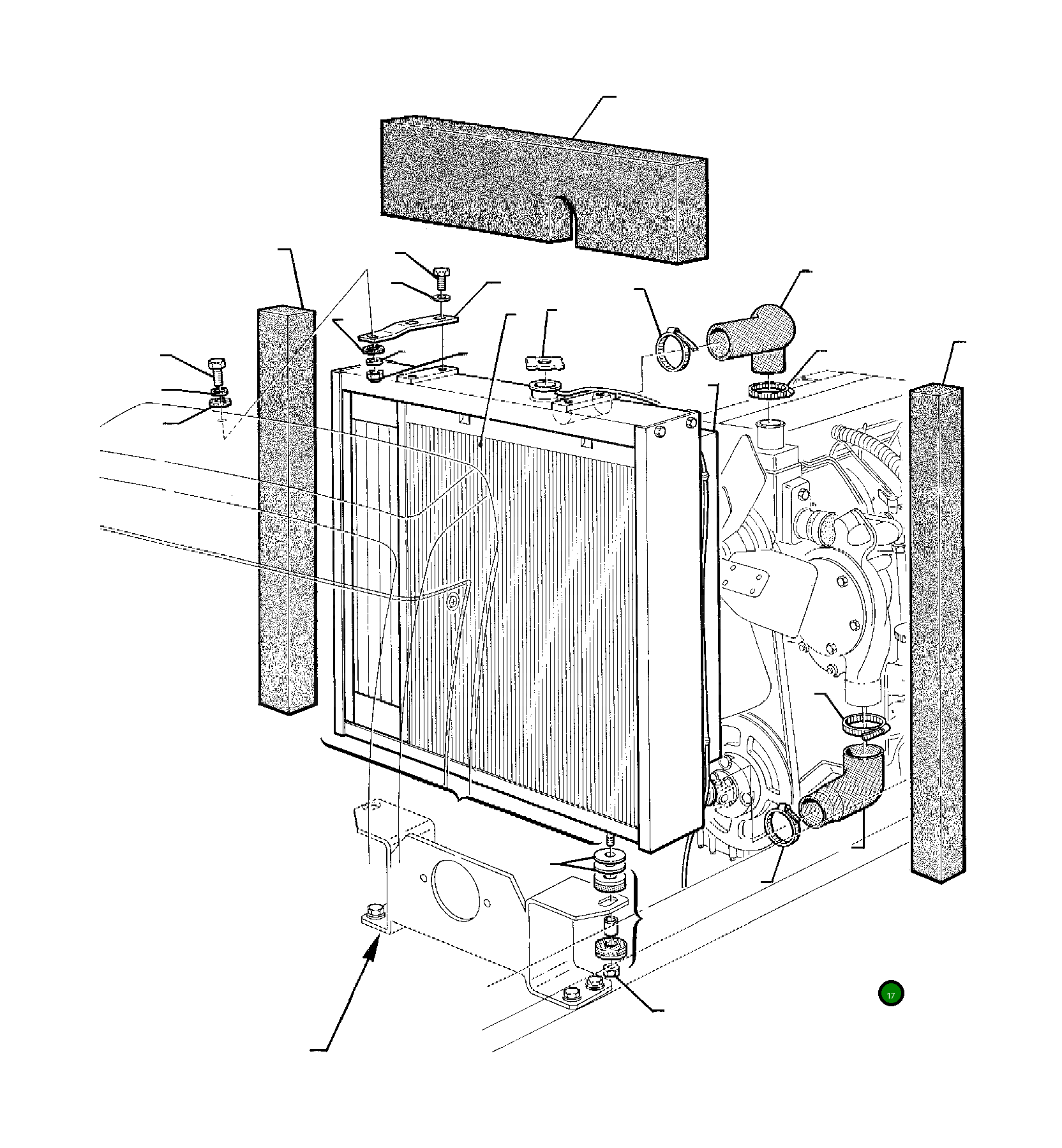 Глушитель 312207640 Komatsu