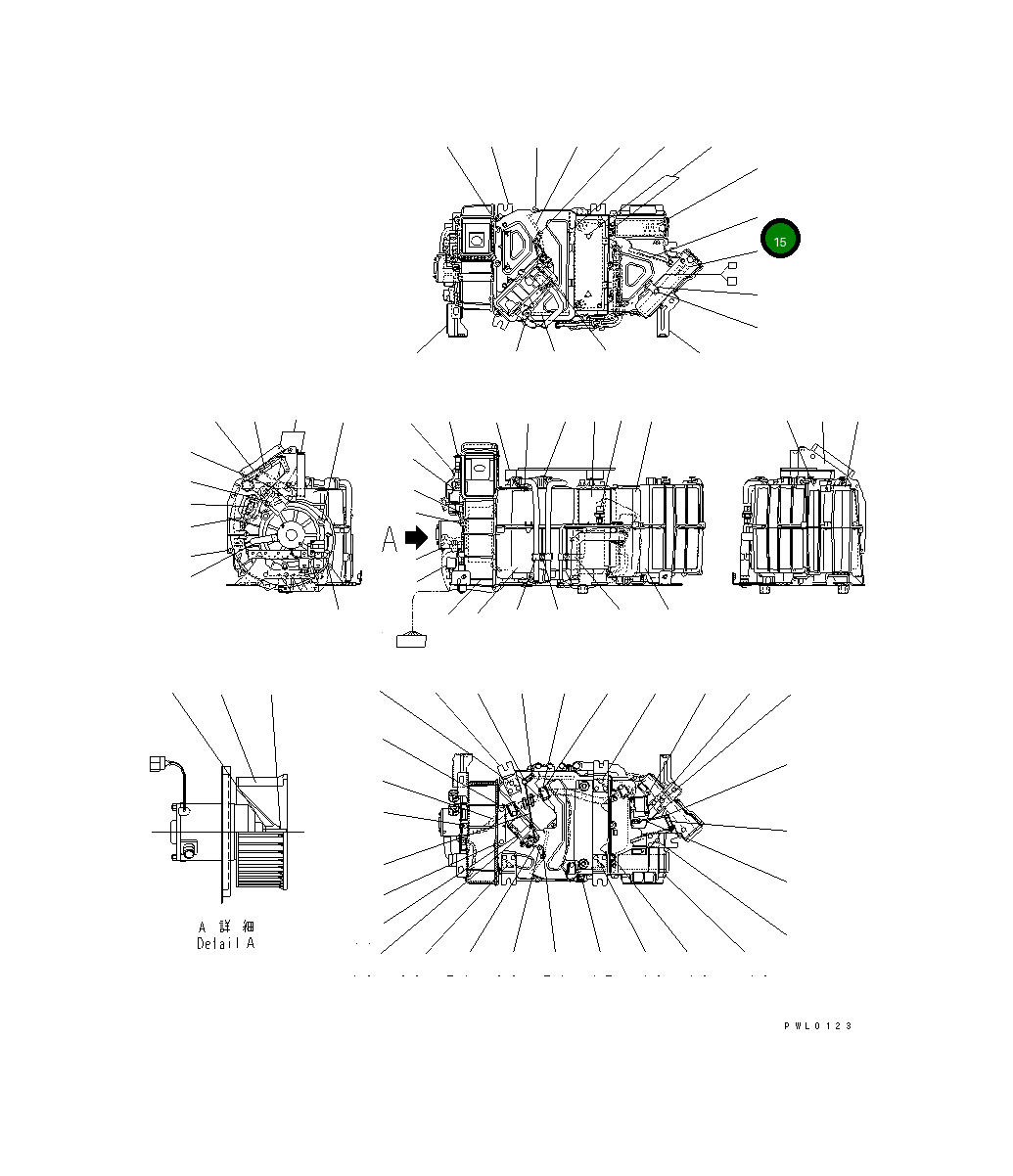 Дверь TW534270-2920 Komatsu