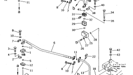 Кронштейн 569-61-62211 Komatsu