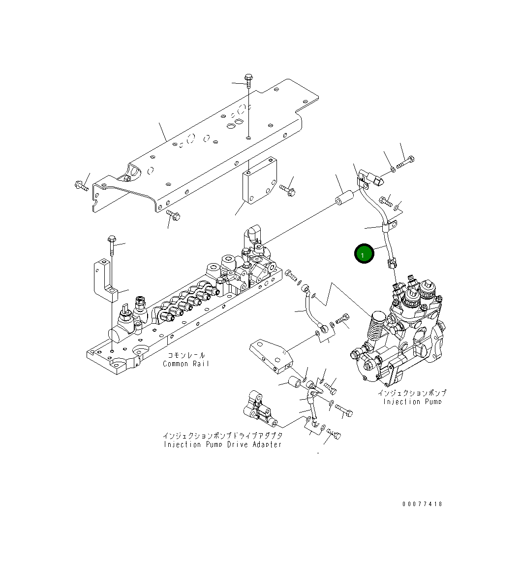 Жгут проводов 6245-81-9130 Komatsu