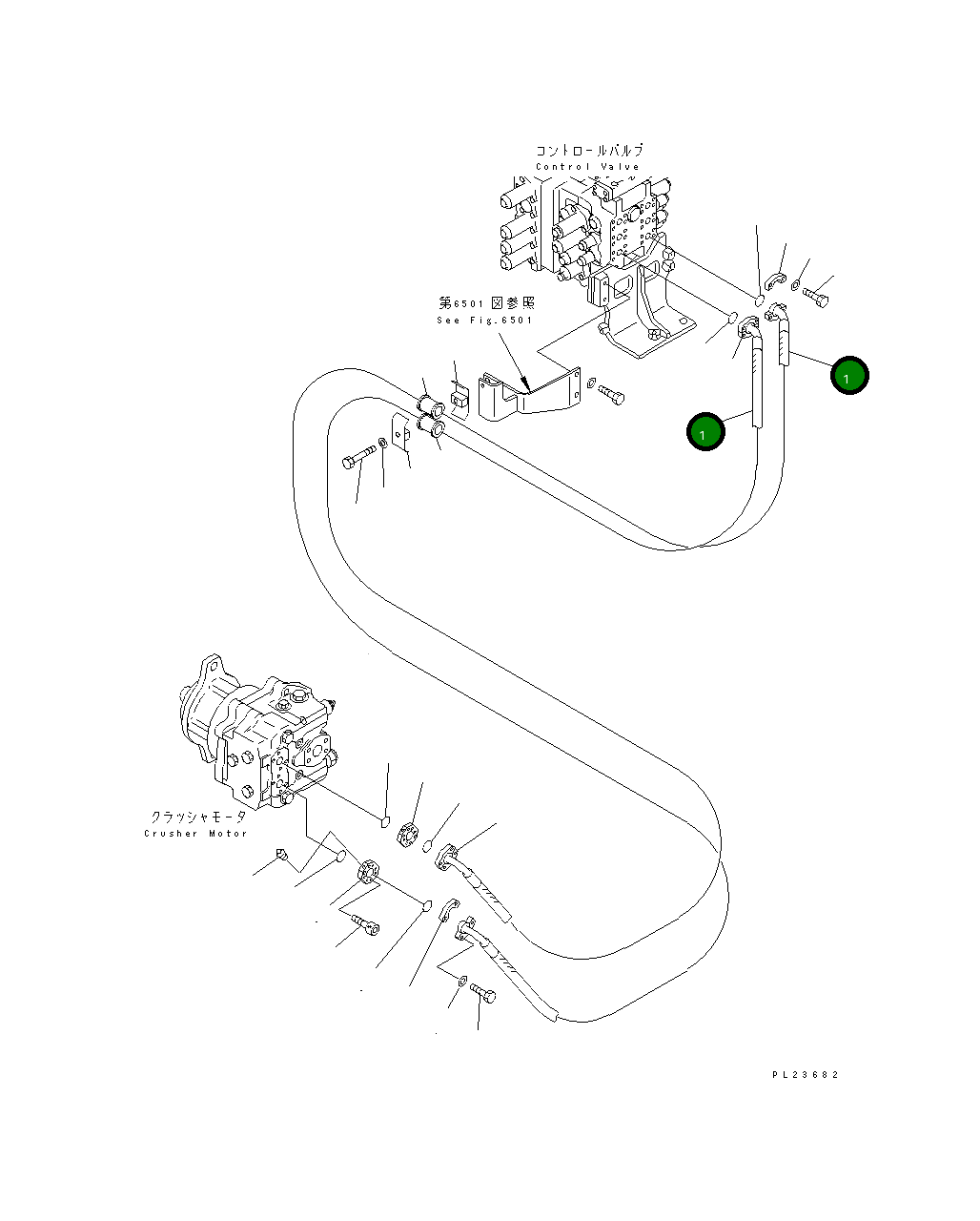 Блок 8221-62-1510 Komatsu