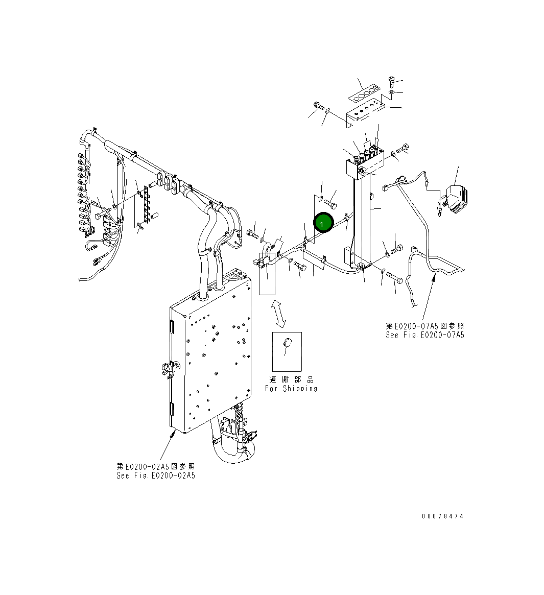 Жгут проводов 21T-06-34411 Komatsu