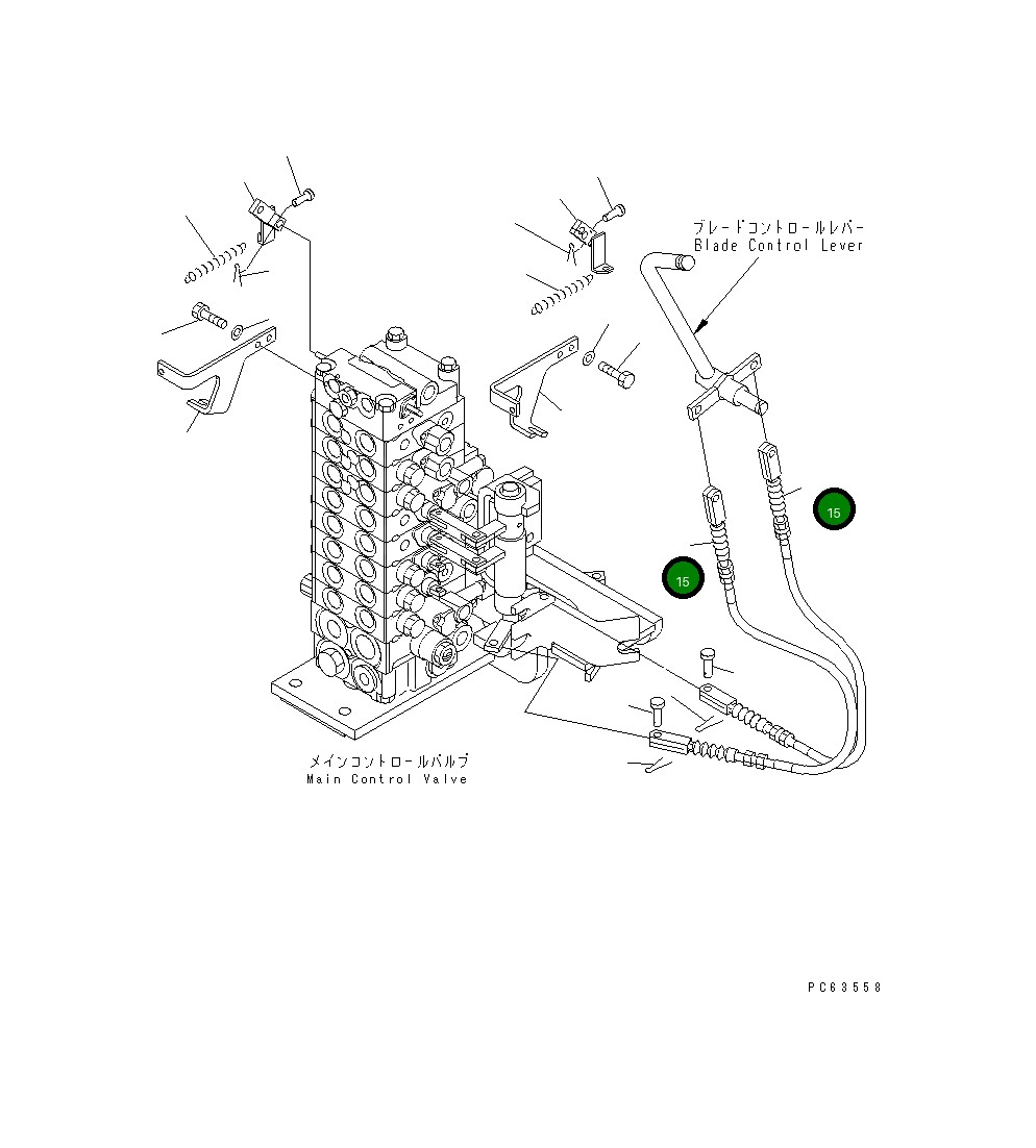Кабель 20T-43-81320 Komatsu