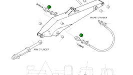Блок 2423-1461 Komatsu