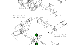 Блок 6219-71-8610 Komatsu