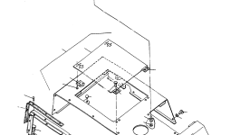 Заслонка 2949190M91 Komatsu