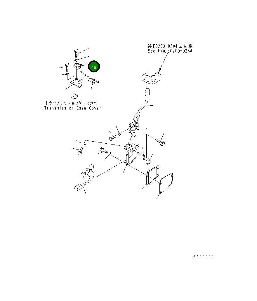 Выключатель 14Z-06-22420 Komatsu