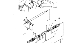 Проставка YM172149-72750 Komatsu