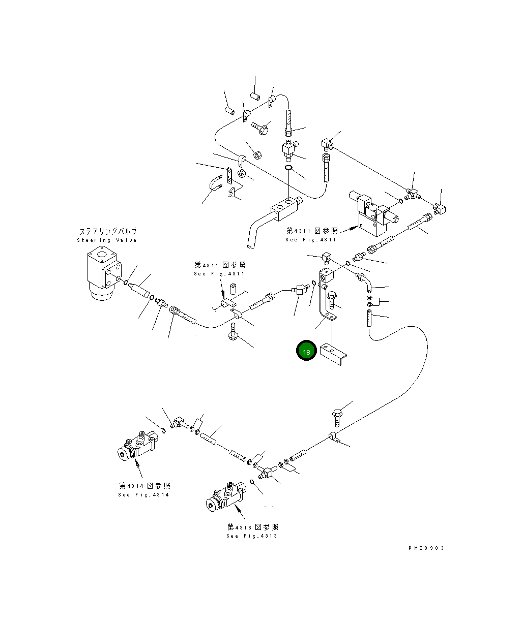 Блок 426-S18-1190 Komatsu