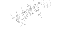 Блок муфты ND092551-0530 Komatsu