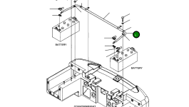 Кабель 421-06-42340 Komatsu