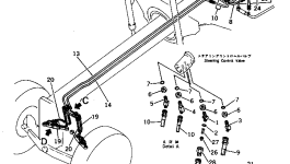 Трубка 238-40-13211 Komatsu