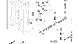 Защитный шланг кабеля DN 36 655 834 40 Komatsu