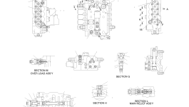 Золотник 2424-1099 Komatsu