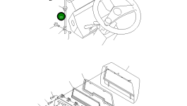Кабель 08603-40019 Komatsu