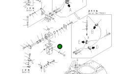 Блок 195-49-38182 Komatsu