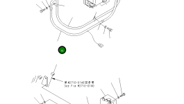 Жгут проводов 198-06-55330 Komatsu