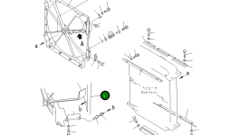 Защитный кожух 154-03-41110 Komatsu