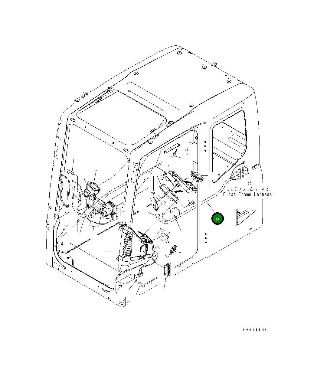 Жгут проводов 20J-06-11210 Komatsu