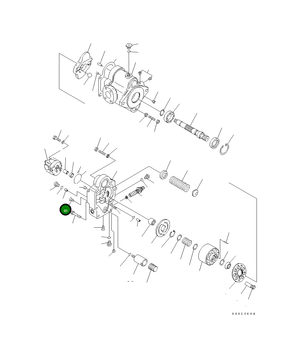 Дроссель FUHL69118 Komatsu