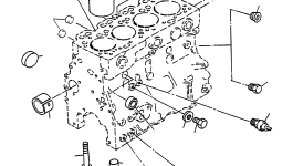 Блок цилиндров 4919301M91 Komatsu