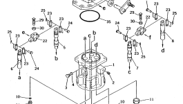 Рычаг 702-16-17160 Komatsu