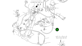 Жгут проводов 418-06-22250 Komatsu