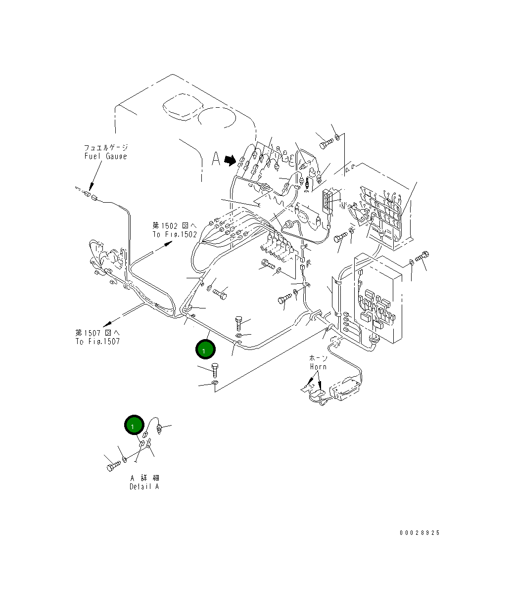 Жгут проводов 8233-06-3115 Komatsu