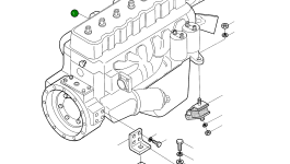 Двигатель 2201-9033B Komatsu