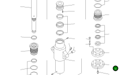 Головка ARK100CSS-29 Komatsu