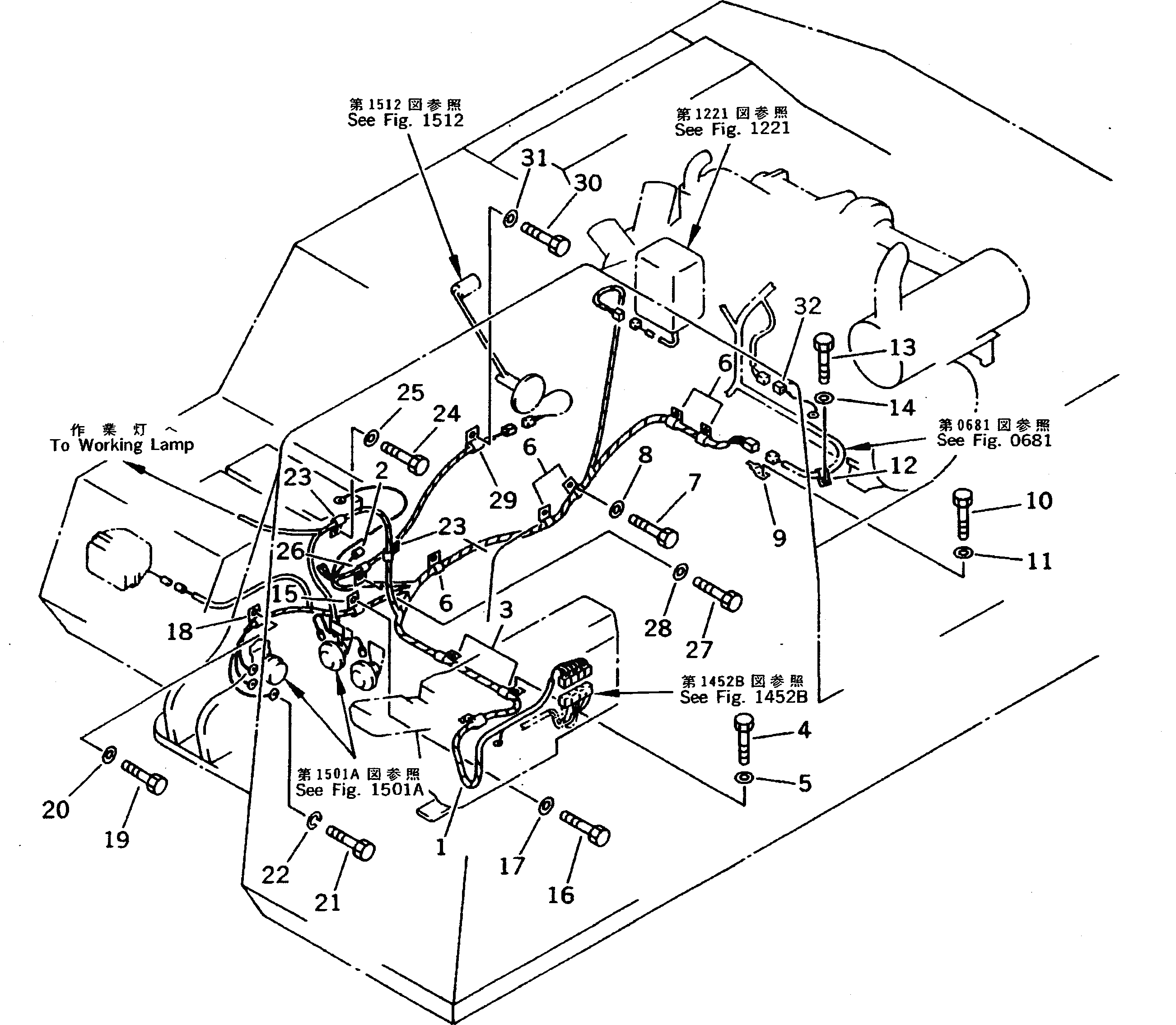 Провод 20Y-06-17170 Komatsu