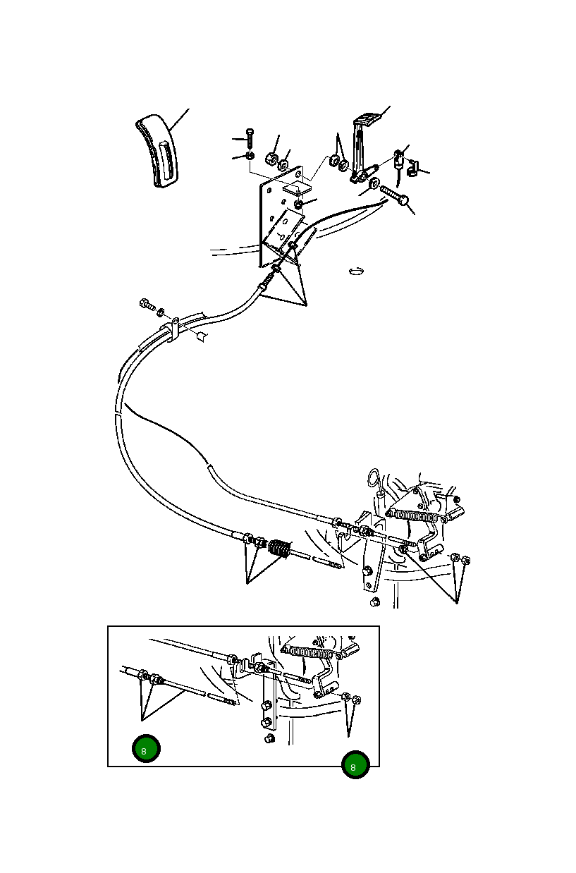 Кабель 312608090 Komatsu