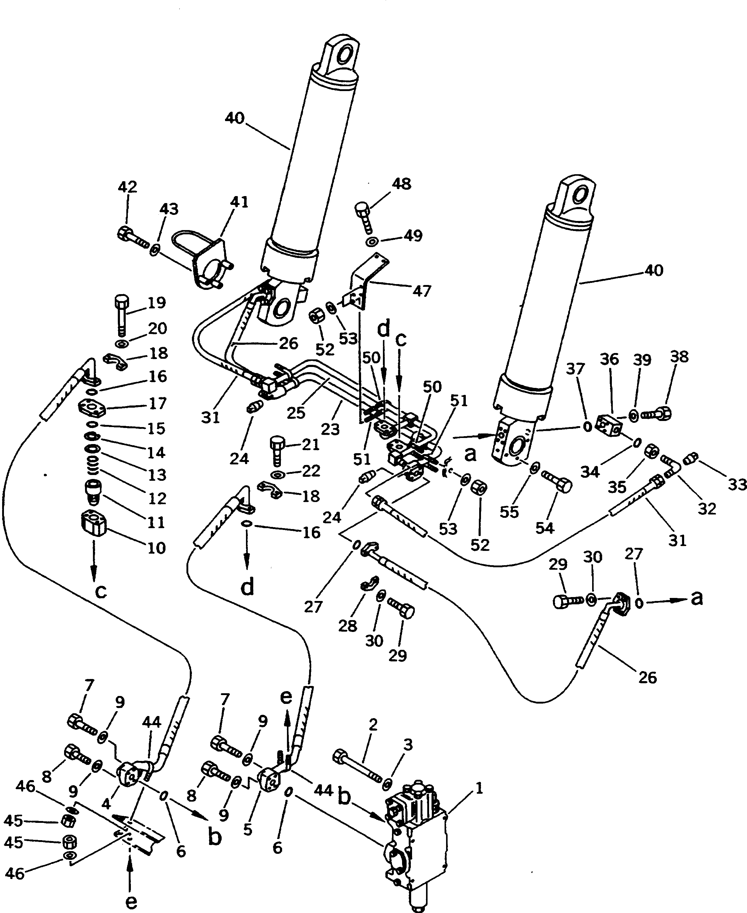 Шланг 566-61-43250 Komatsu