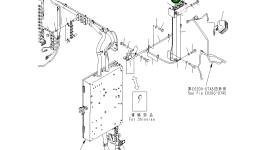 Выключатель 21T-06-34630 Komatsu
