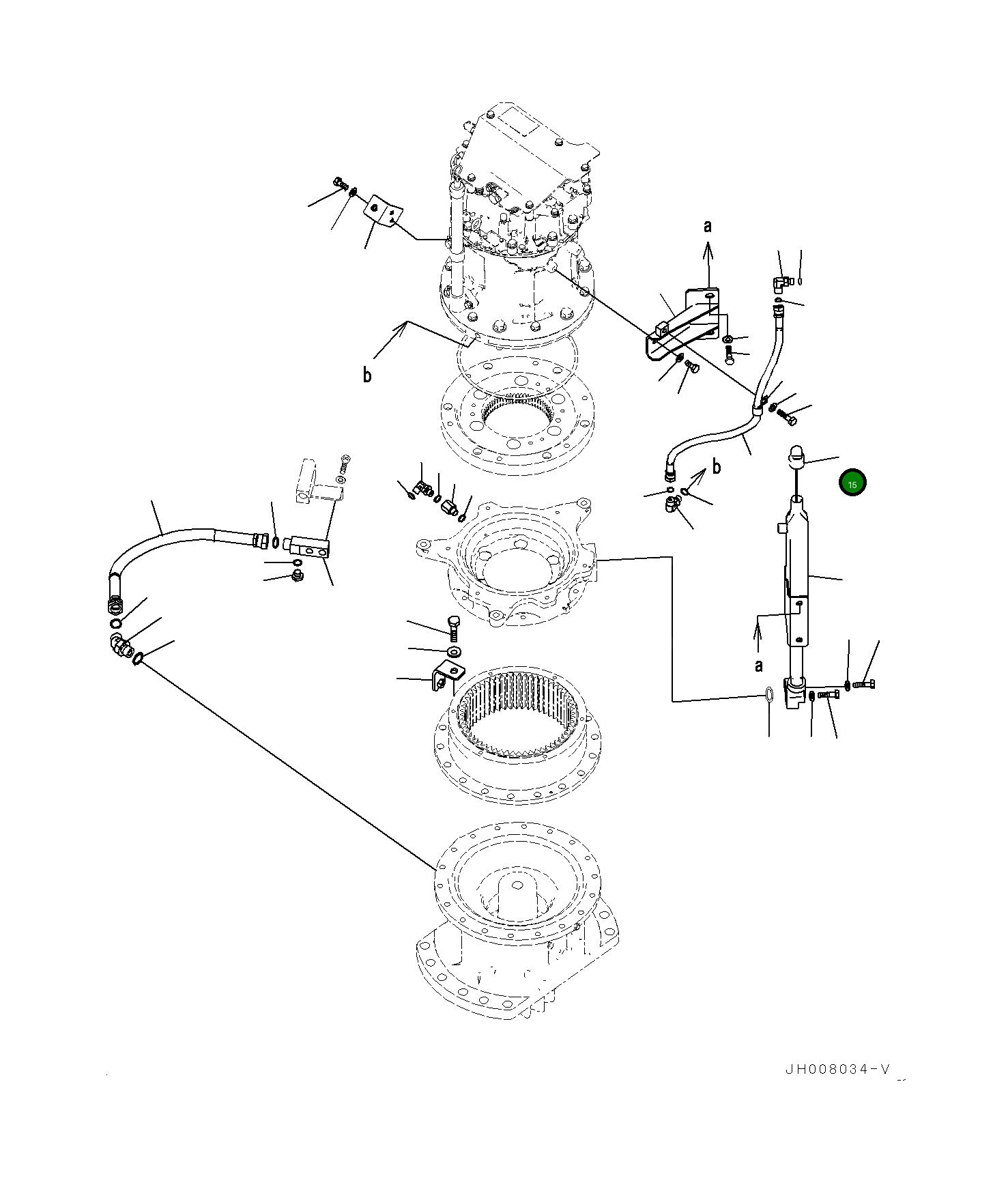 Индикатор 205-26-43120 Komatsu