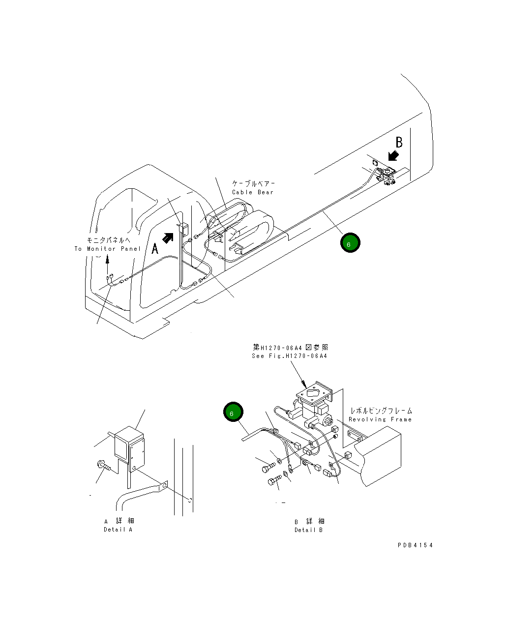 Жгут проводов KV-F230-1750 Komatsu