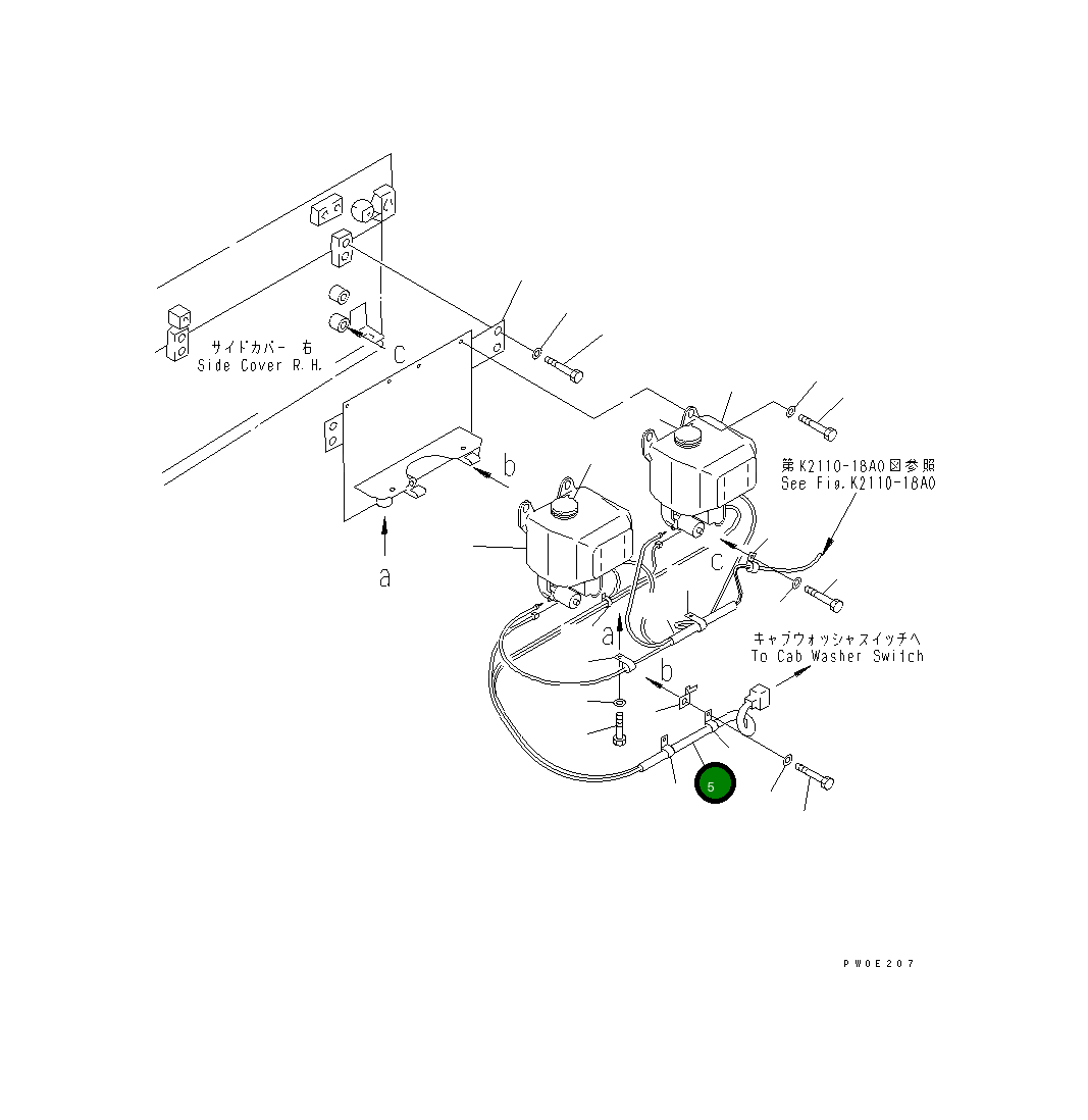 Жгут проводов 14X-06-14210 Komatsu