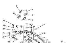 Провод 208-06-11390 Komatsu