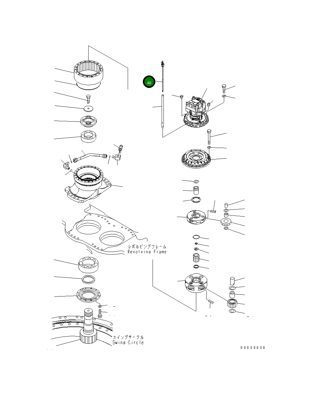 Индикатор 21M-26-21180 Komatsu