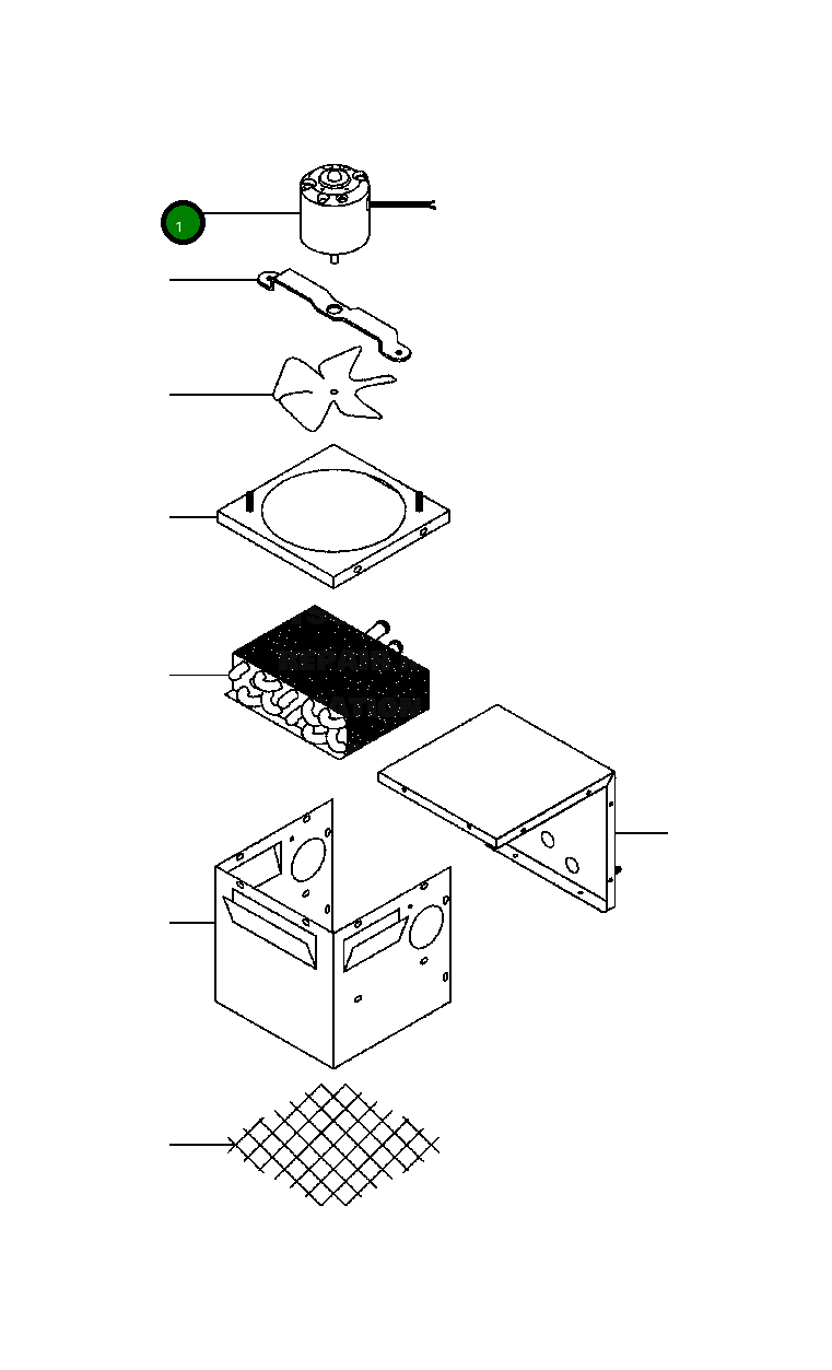Двигатель 1434 689 H1 Komatsu