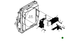 Защитный кожух 207-03-71271 Komatsu